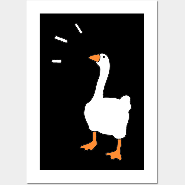 Goose Honk Wall Art by tabslabred